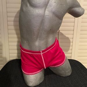 Red Cranberry Box cut Swim/ Dance S103*